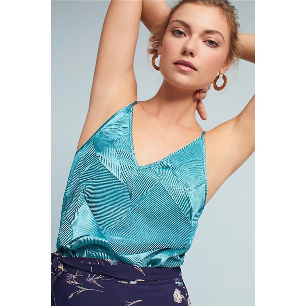 28. Anthropology Floreat Textured Cami